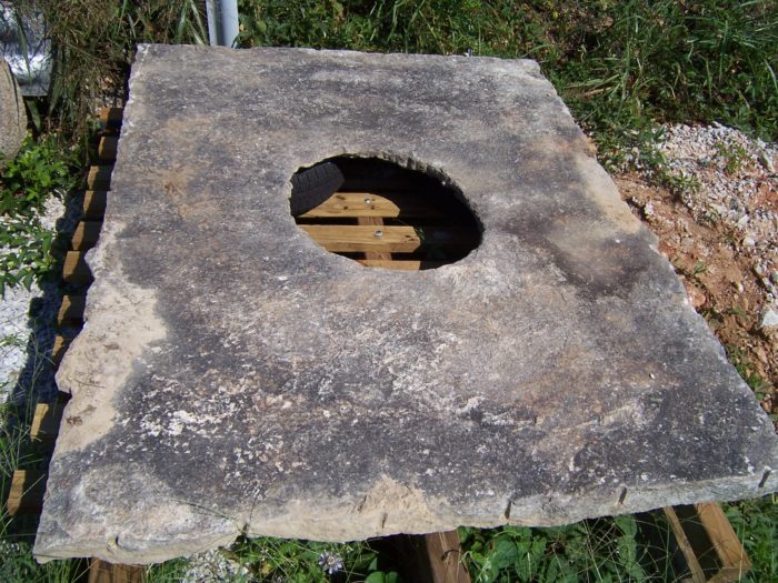 Granite Slab Wellcover - Stone Wellcovers, Historic Wellcover