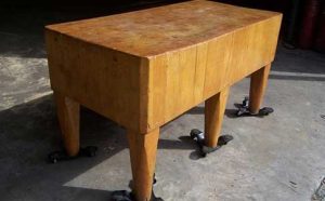 Antique Butcher Block Islands